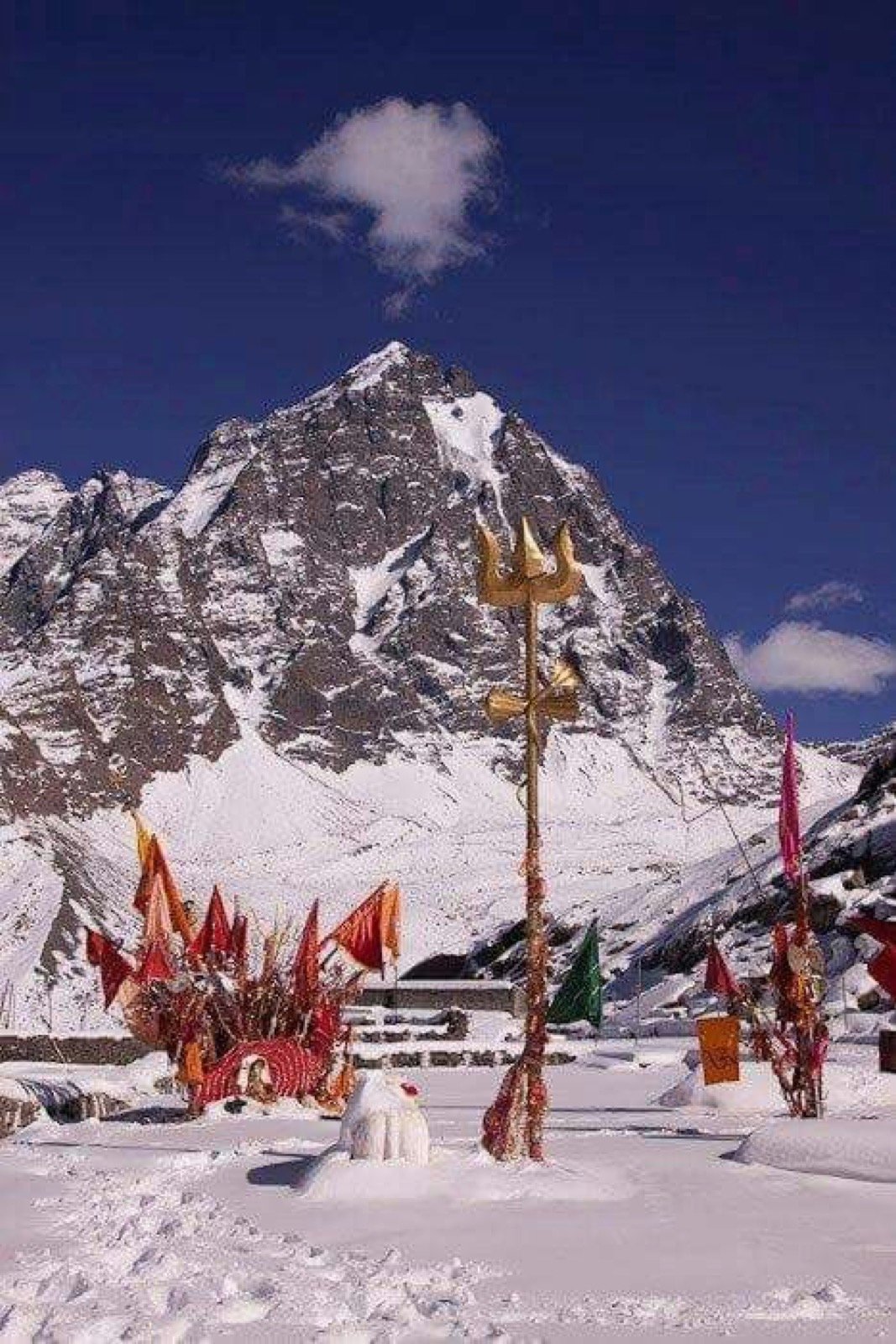 Adi Kailash sacred peak in Kumaun