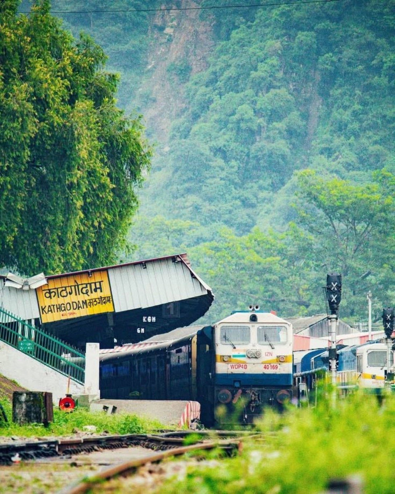 Kathgodam Railway Station, gateway to Kumaun